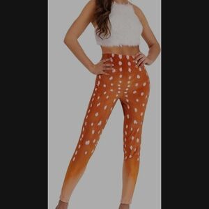 Deer Pants Costume With Tail